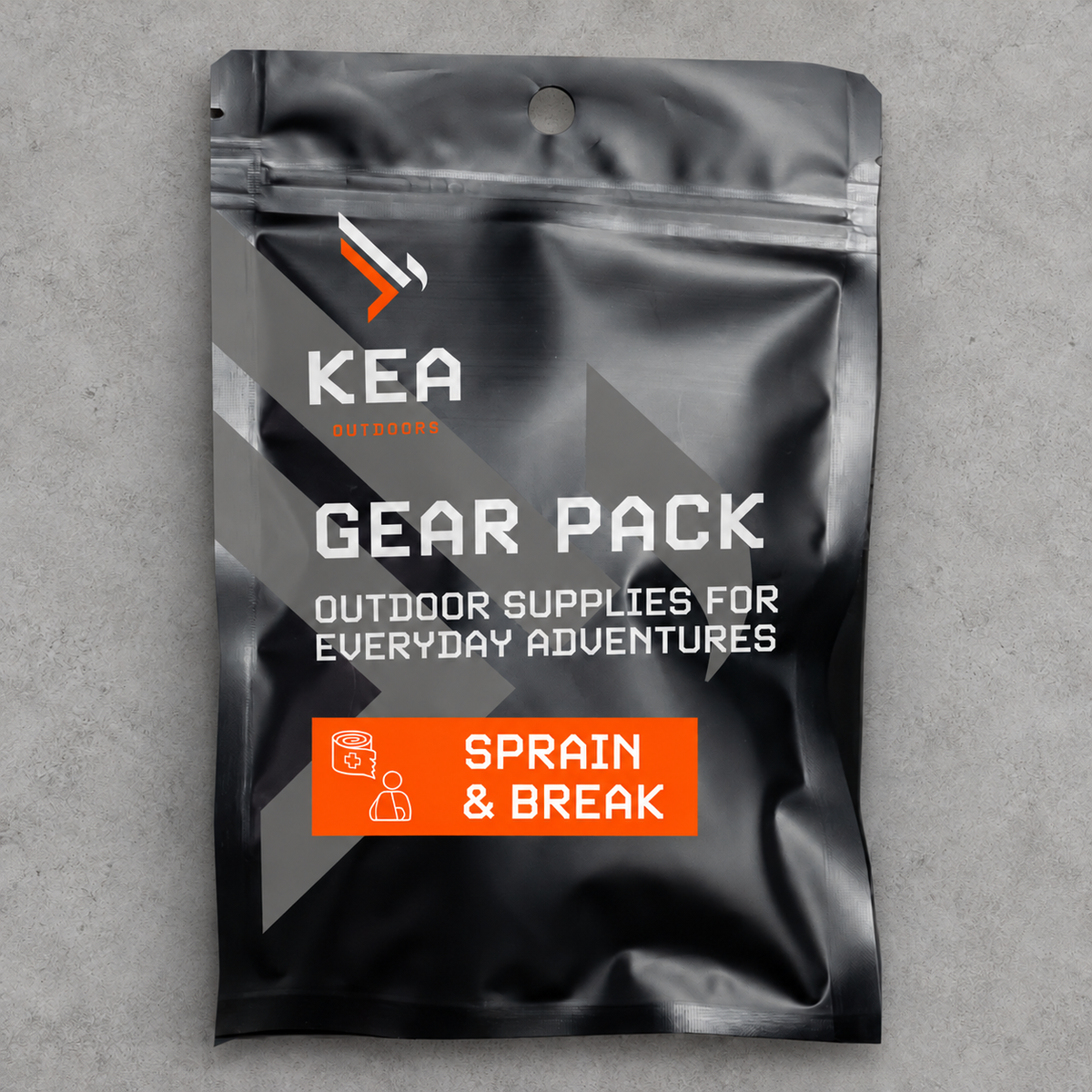 KEA Sprain and Break Pack on a grey background